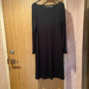 Eddie Bauer Black Woman's Long-sleeved Dress